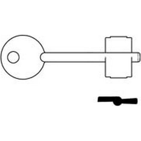 5PZ CHIAVI DOPPIA MAPPA CR 11 - mm.72