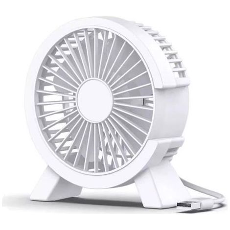 Ventilador portátil,mini ventilador silencioso con enchufe,hasta 12 horas de uso,ventilador de escritorio eléctrico portátil,hogares y oficinas (1/4)