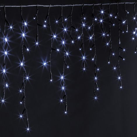 Lichtervorhang, Eiszapfen, 120 LED