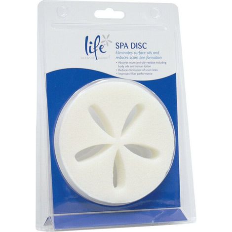 Disque nettoyant réutilisable pour spa, élimine les huiles et la graisse - LIFE (1/4)