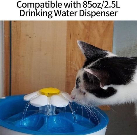 Filtre éponge pour fontaine chat – 12 pièces, remplacement efficace et durable (1/4)