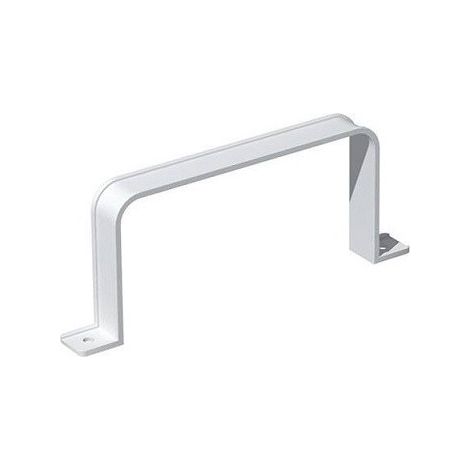 fixation pour conduit plat pvc rigide - 110 x 40 mm - lot de 3