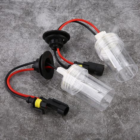 2er-Pack H1 100W 6000K Blau-Weiß Xenon-Lampen, Ultrahelle Scheinwerfer, Abblendlicht, Hochleistungs-Ersatzlampen (1/5)