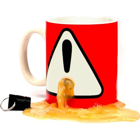 Becher - WINKEE - Steckbecher - Rot - 30 cl - Zylindrisch