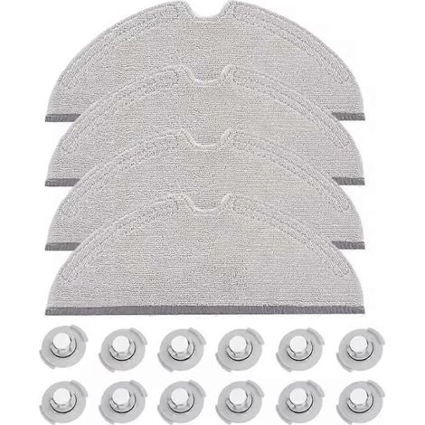 Accessoires de rechange pour lingettes et réservoirs d'eau des robots Roborock S6 MAXV, S6 Pure, S5 MAX, S4, E4, E35 et E2 (1/4)