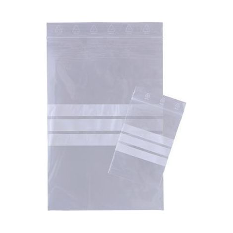 Druckverschlussbeutel 70x100mm 0,05mm 100 St./Pack. (1/3)