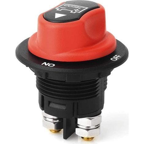 Coupe batterie 12v 300A moto Isolation de la batterie 32VDC max On-off 2P SPST Mini commutateur coupe batterie voiture (1/5)