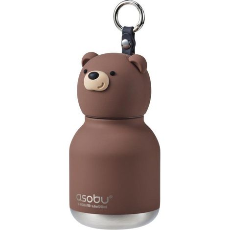 Borraccia Termica Mini Bestie 200ml Orso Marrone ASOBU