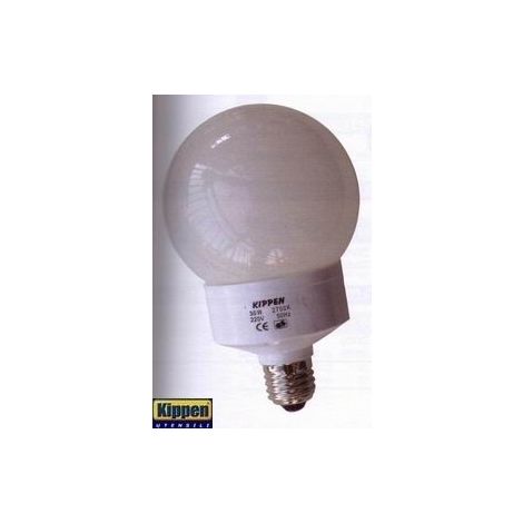 Lampada risparmio energetico 25W E27 Globo Kippen