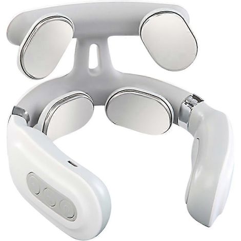 Masseur électrique pour soulager les douleurs cervicales et des épaules - Masseur électrique intelligent CJY Blanc-AquaForge