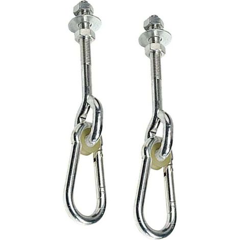Hooks, hanging hooks, fixing screws for swings, concrete, wooden sets, yoga, hammocks, hanging chairs, 100 kg - 150 mm (1/3)