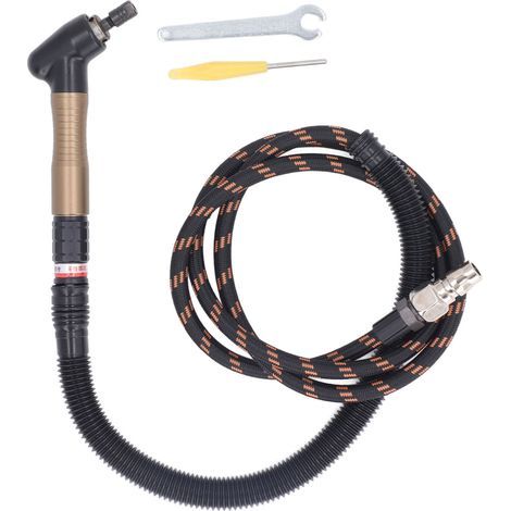 Kit de Moulin à Air avec Interrupteur et Conception du Coude pour le Polissage et le Déburlateur (1/5)