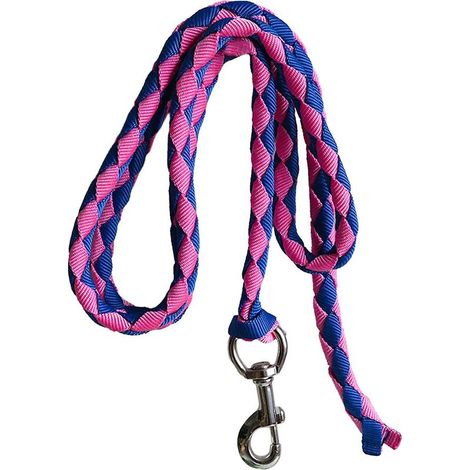 Longe pour cheval avec mousqueton, corde de laisse résistante, corde tressée (1/5)