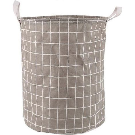 Panier à linge pliable de 43 L, dimensions : 35 x 35 x 44 cm, avec poignées pour plus de confort, idéal pour les vêtements et les jouets. (1/3)