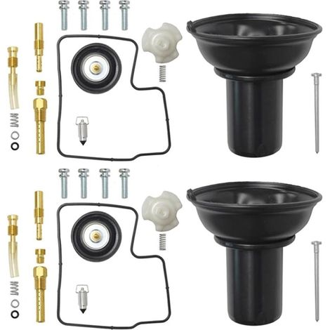 2Pcs Vergaser Reparatur Kit Für Steed 600 Schatten VT600 VLX600 VLX 600 VT600C Membran Ventil Dichtung Reparatur Kit