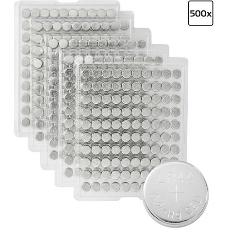 VOLTCRAFT Pile bouton LR 44 1.5 V 500 pc(s) 140 mAh alcaline(s) AG13 (1/3)