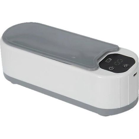 Nettoyeur de lunettes haute fréquence - 1 appareil de nettoyage sans fil multi-usages pour lunettes et accessoires (1/5)