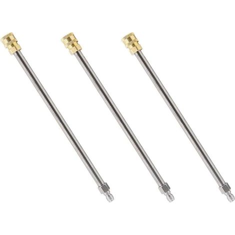 Tige D Extension de Nettoyeur 17 Pouces En Acier Inoxydable (1/5)