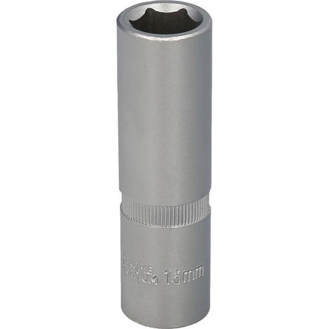 Chiave a bussola esagonale lunga 1/2" 15 mm. Profilo a 6 facce (1/5)