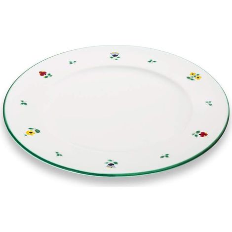 Gmundner Keramik Assiette plate Gourmet 29 cm Streublume (1/2)
