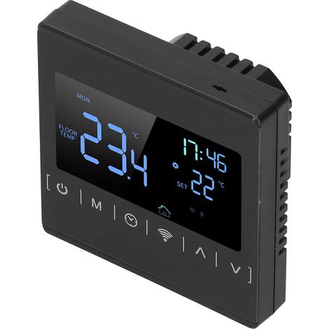 Programmierbarer WLAN-Thermostat mit Touchscreen für Fußbodenheizung, intelligenter Wandregler, Industrieregler (1/5)