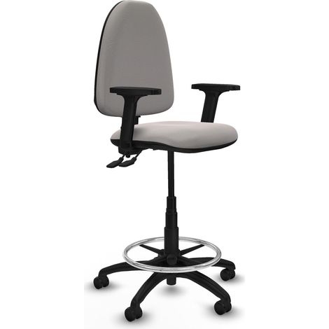 Piqueras y Crespo B2D01RF Chaise de Bureau Blanc Ergonomique