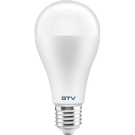 Ampoule LED E27 A65, 20W équivalent 148W, 2400 Lumens, Lumière Blanc Chaud 3000K, Culot à Vis Standard, Angle Large 200, Éclairage Économique pour Intérieur