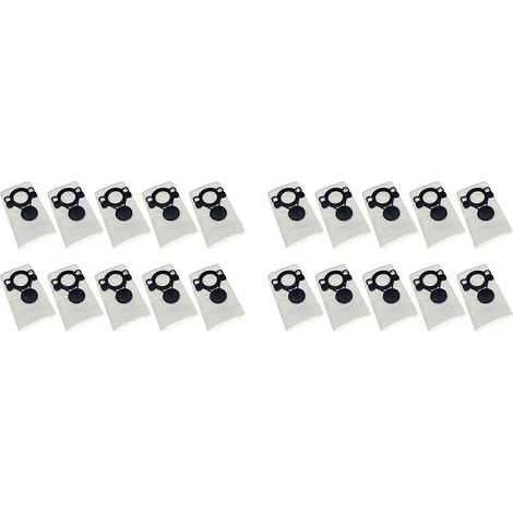 Lot de 20 sacs à poussière pour aspirateur robot Nilfisk 107419593 ATTIX 33/ATTIX 44 - Accessoires et sacs à poussière de rechange (1/5)