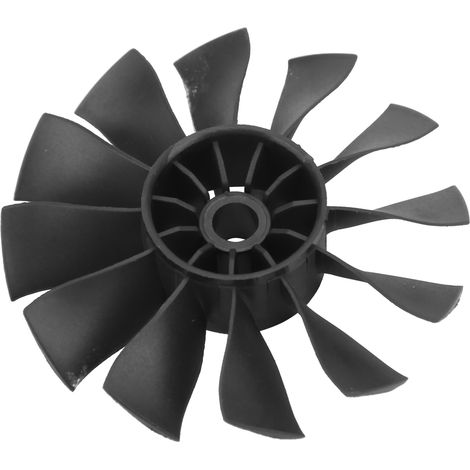 Ventilateur de gaine 50 mm, hélice à 12 pales, accessoires en plastique pour avions RC, noir CCW (1/5)