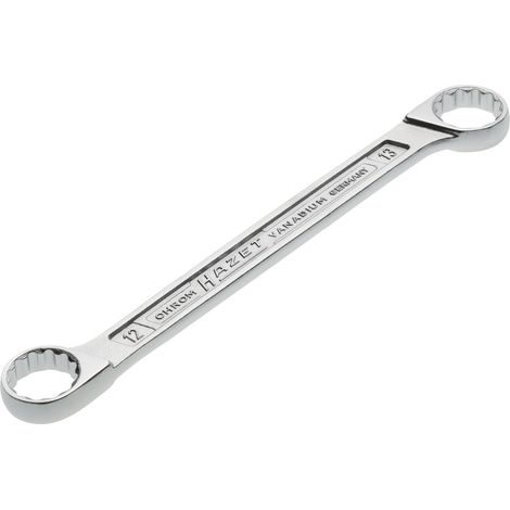 HAZET Doppelringschlüssel DIN837 B 12 x13 mm