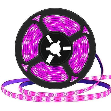 Bandes lumineuses LED pour la croissance - Éclairage horticole étanche à spectre complet pour plantes d'intérieur, succulentes, hydroponie, serres, jardinage - Barres lumineuses USB-AquaForge (1/5)