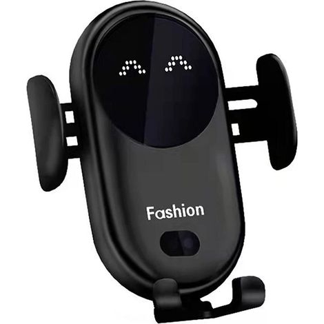 Support de Téléphone Chargeur Sans Fil Voiture, Détection Automatique, Charge Rapide Qi 10W pour Smartphone (1/5)