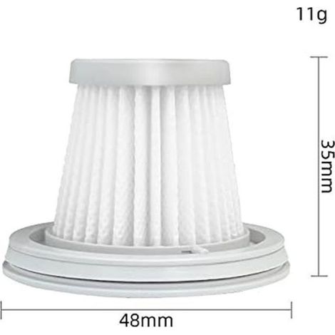 Filtre HEPA pour aspirateur à main Xiaomi Mijia SSXCQ01XY, pour la maison et la voiture, mini aspirateur sans fil, pièce de rechang (1/5)