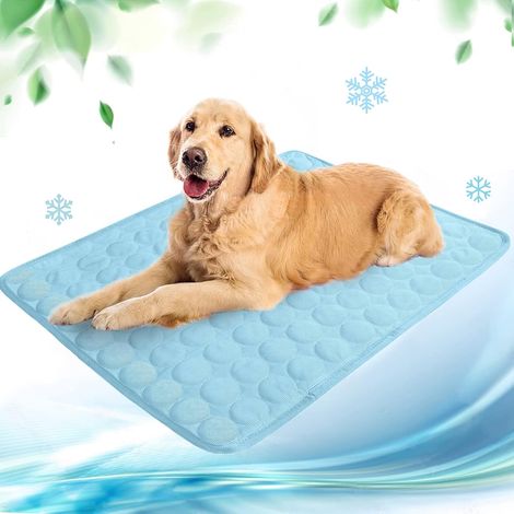 Tapis Rafraîchissant pour Chien et Chat, Idéal pour l’Été, pour Voiture, Salon ou Canapé. Imperméable et Antidérapant. (1/5)