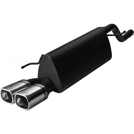 Silencieux Echappement Ulter Opel Corsa D 2006-2014 2x80x65mm-36476873