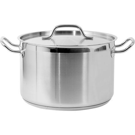 Olla mediana con tapa 28x18 11.1L YG-00024