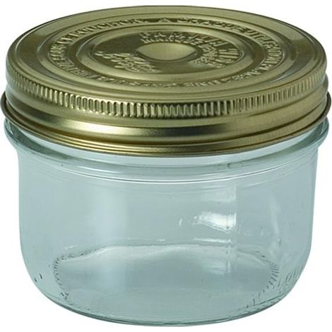 12 - Bocal En Verre - Terrine Familia Wiss - Conservation Alimentaire - Fait Maison 350g Transparent 16cm (1/2)