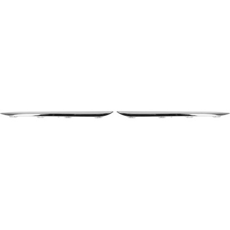 2 Garnitures Latérales Chrome Pare-Choc Arrière pour Mercedes Classe C W205 Standard Avant Restylage 2015-2018, Kit de 2 Moulures de Protection (1/5)