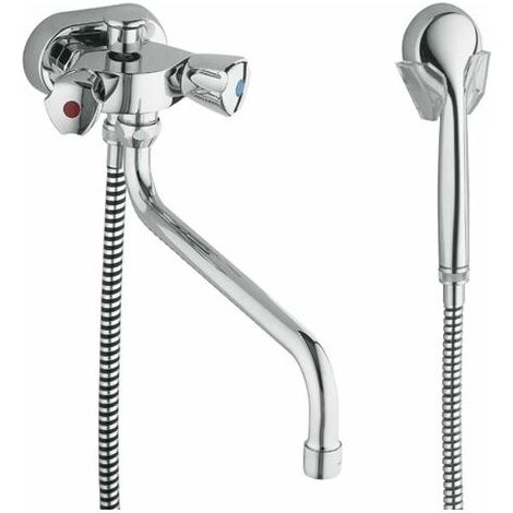 Kludi 254130515, Braccio doccia, Cromato (1/3)