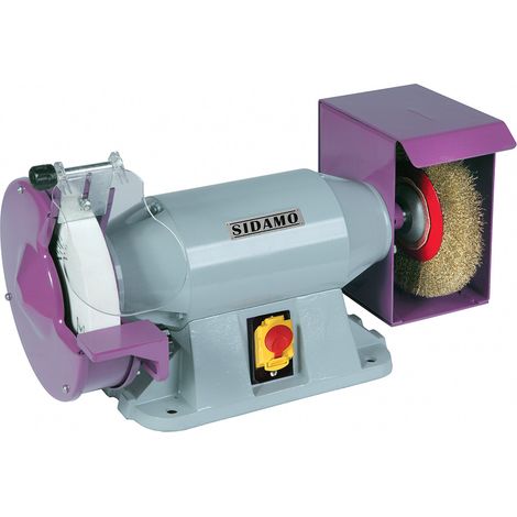Touret meule - brosse EXPERT 200 TB - 230 V mono - SIDAMO - 20113604