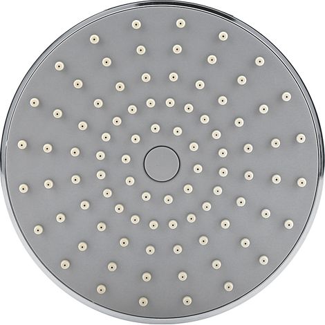 Pommeau de douche pluie haute pression rond 6 pouces accessoires de salle de bain pulvérisateur supérieur chromé (1/5)