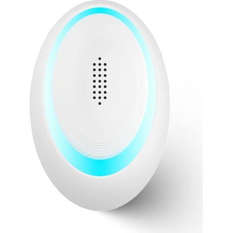 Plug-in electronic ultrasonic repellent - Powerful indoor mosquito repellent - Ideal for insects, mosquitoes, cockroaches, flies, ants - White (1/5)