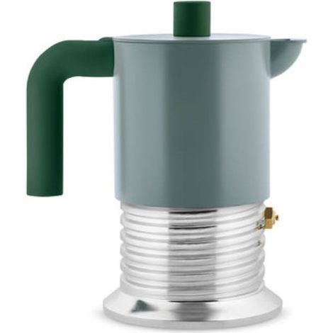 Alessi Caffettiera Vite Espresso 3 Tazze Verde