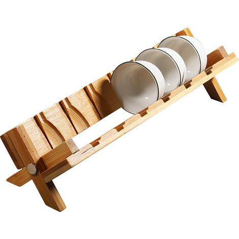 Porte-tasses à café pliable et portable en forme d'arbre, idéal pour le salon ou le bureau. (1/5)