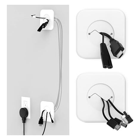 HomeMount Wall Cable with Saw Diameter 76 mm White (1/5)