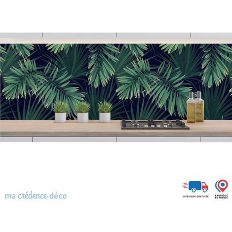 Crédence : Dessin végétation 3 - Alu composite - 120 - 60 (1/3)
