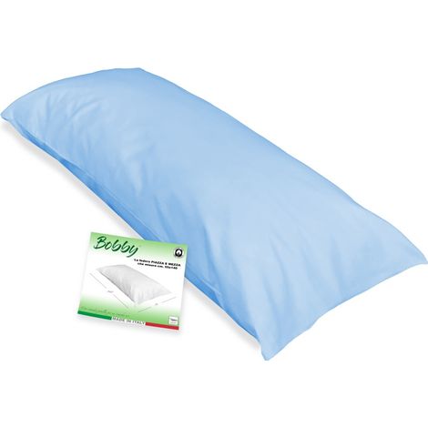 FEDERA BOBBY una piazza e mezza MISURA cm. 55 X 140 Azzurro