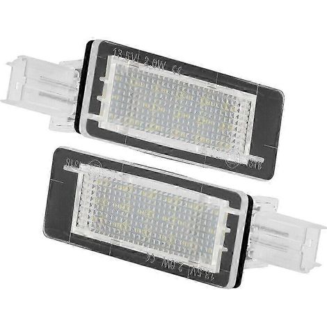 Éclairage de plaque d'immatriculation LED compatible avec Duster 10-15 (1/5)