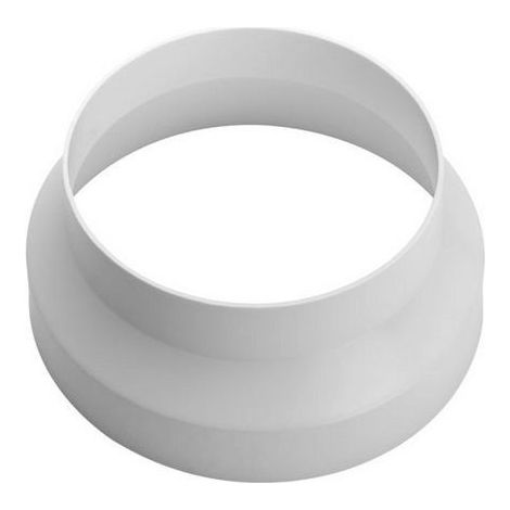 Réducteur plastique 125/150mm pour hotte – Conçu pour tuyaux de ventilation – Installation facile dans espaces confinés