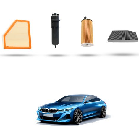 Kit Tagliando 4 filtri compatibile con BMW Serie 3 (G20, G21,G80) 320d 120kw dal 2019 (1/5)